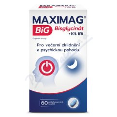 MaxiMag BiG Bisglycinat+vit.B6 60tbl