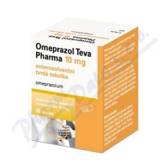 Omeprazol Teva Pharma por.cps.etd.28x10m