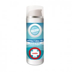 GREEN IDEA Čisticí gel na ruce s antimikrobiální složkou - Jahoda 50 ml