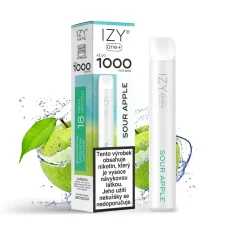 IZY VAPE ONE+ Sour Apple 18mg White 1bal