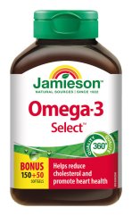 Jamieson Omega-3 Select 1000mg cps.200