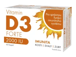 Vitamin D3 Forte 2000 IU 60 kapslí