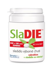 SlaDIE sladidlo 600+100 tablet ZDARMA