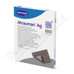 HARTMANN Atrauman Ag steril.10x10cm 10ks