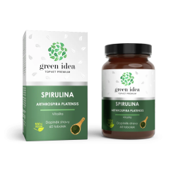 Green idea Spirulina bylinný extrakt - tobolky 60 ks