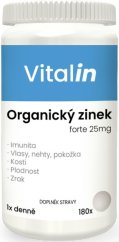 Vitalin Organicky zinek forte tbl.180