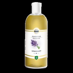 TOPVET Levandulový masážní olej 500ml
