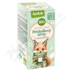Průdušk.dět.sirup s mateříd. 1+ BIO 250g