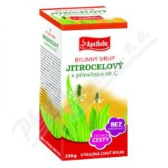 Bylinný sirup Jitrocelový 250g Apotheke
