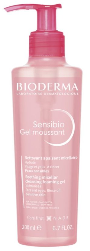 BIODERMA Sensibio Gel moussant 200 ml
