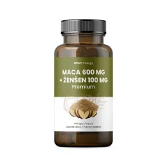 MOVit Maca 600 mg+Zen.100mg Prem.cps.90