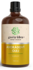 Green idea Avokádový pleťový olej 100 ml