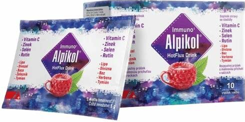 Alpikol HotFlux Drink sacky 10x5g