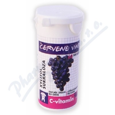 C-Vitamin 200mg červ.víno se sukr.a xyli