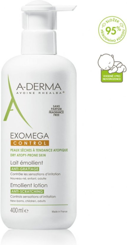 A-DERMA Exomega CONTROL Emolie.mle.400ml