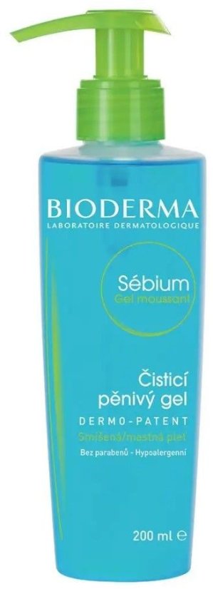BIODERMA Sebium gel moussant200 ml pumpa