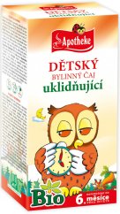 Čaj Bio Dětský uklidň. 20x1,5g APOTHEKE