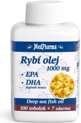 MedPh Rybí olej 1000mg+EPA+DHA 107tbl.
