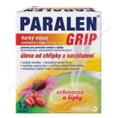 Paralen Grip Echin+sip.500/10mg por.gra.