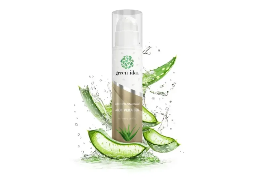 Green idea Aloe vera SUN - mléko po opalování 200 ml