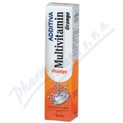 Additiva multivitamín tbl.eff.20pomeranč