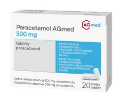Paracetamol AGmed 500mg tbl.nob.20