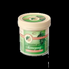 TOPVET Konopný masážní gel 250ml