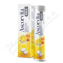 Ascorvita Max 20 šumivých tablet