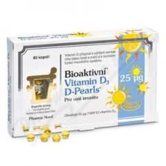 Bioaktivni Vitamin D3 25mcg cps.80
