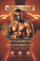 Kapsaicinová hřej.náplast 12x18cm 1ks Limitovaná edice