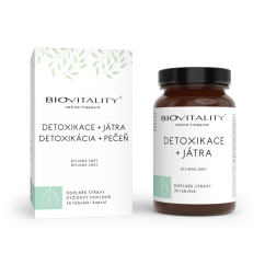 Biovitality Detoxikace + játra - tobolky 30 ks