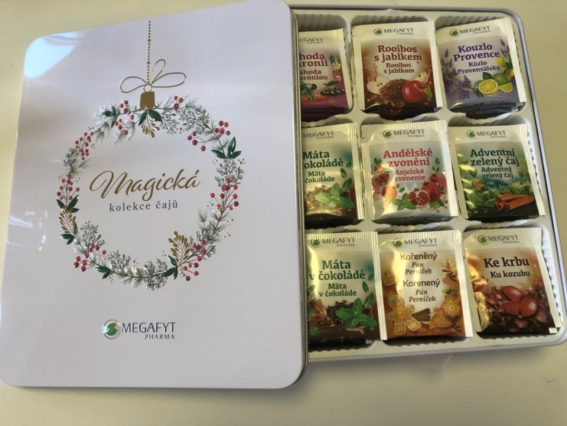 MEGA Magická kolekce čajů plech 9x8ks