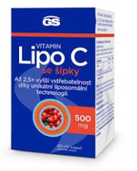 GS Vitamin Lipo C 500mg sipky cps.90+10