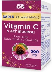 GS Vitamin C s echinaceou tbl.70+30