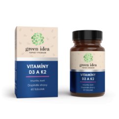 GREEN IDEA VITAMÍNY D3 a K2