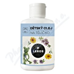 LEROS Detsky olej na telicko 100ml
