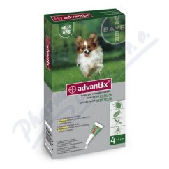 Advantix-psy s.o.do 4kg a.u.v.4x0.4ml