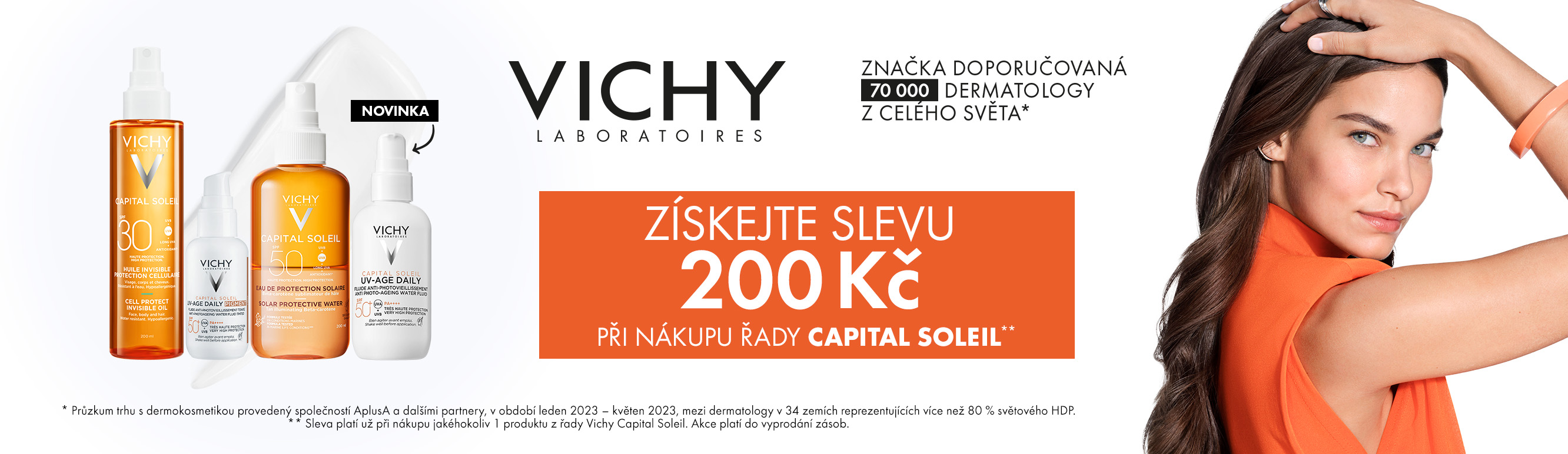 Vichy Capital Soleil -200kč