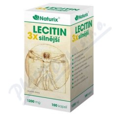 Lecitin 1200mg-3x silnější 100 cps Lecitin 1200mg-3x silnější 100 cps