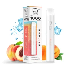 IZY VAPE ONE+ Peach Ice 0mg White 1bal