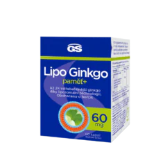 GS Lipo Ginkgo pamet+ 60mg cps.60