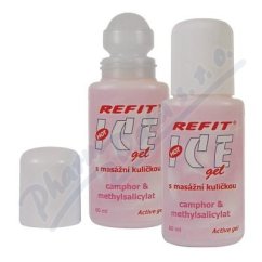 Refit Ice gel roll-on camphor 80ml