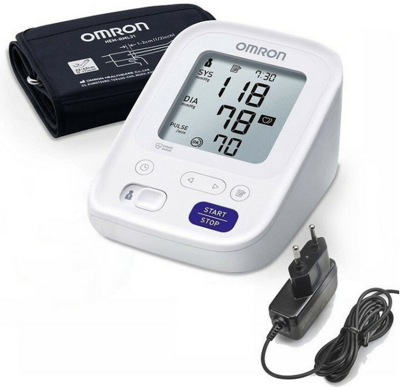 Tonometr dig.OMRON M3 +adapter (CELIMED)