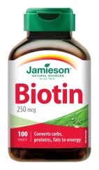 Jamieson Biotin 250 ug tbl.100