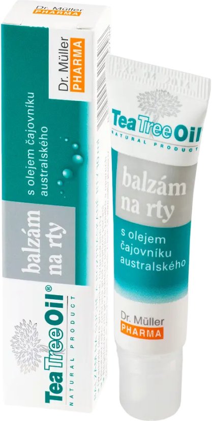 DR.MULLER Tea Tree Oil balzám na rty10ml