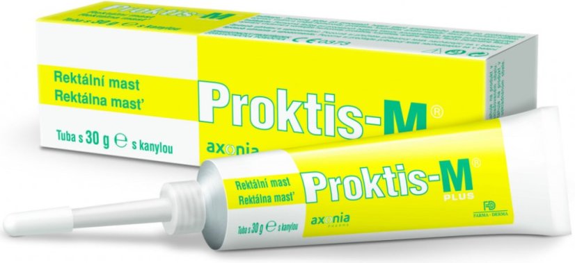 Proktis-M Plus rektální mast 30g