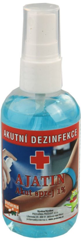 Ajatin Akut sprej 1% 100ml