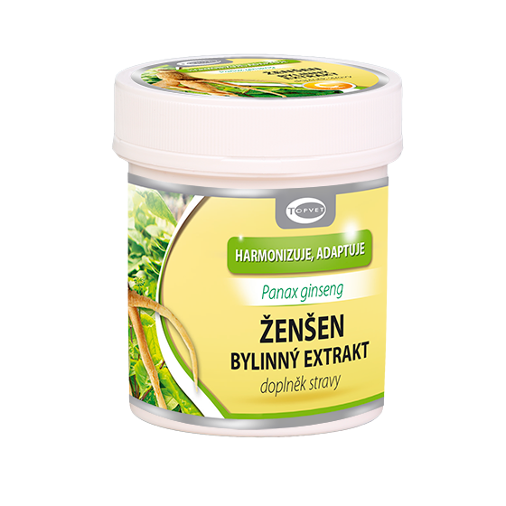 TOPVET Ženšen bylinný extrakt