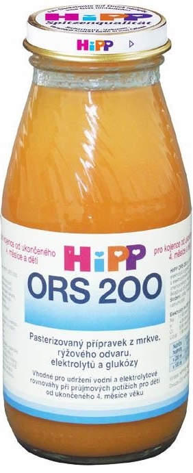 HiPP ORS Mrkev-rýže200ml CZ2300