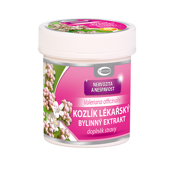 TOPVET Kozlík lékařský bylinný extrakt
